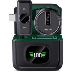 میکروفون یقه ای تک کاربره بی سیم گرین لاین مدل Green Lion Wireless Microphone GM-88X