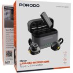 میکروفن یقه ایی پرودو تایپ سی مدل PDLAMPHF76 Movo Lavalier