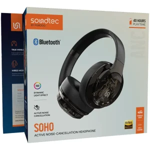 هدفون بی سیم پرودو مدل Soho PDST2227 ا Porodo Soho Wireless Headphone