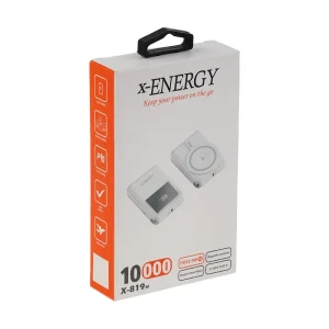 پاور بانک بی سیم فست شارژ ایکس انرژی X-819M PD 22.5W ظرفیت 10000 میلی آمپر ساعت