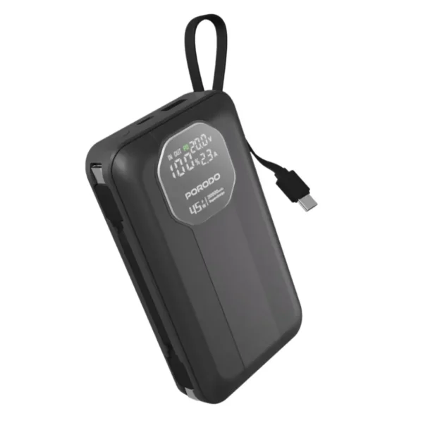 پاوربانک 20000 میلی آمپر 45 وات پرودو Porodo 20000mAh Power Bank PD-PBFCH081