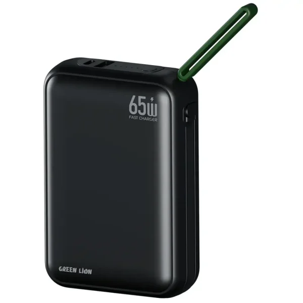 پاوربانک گرین لاین 10000mAh مدل Wellington با شارژ سریع 35W