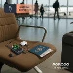 پاوربانک پرودو مدل PB082 ظرفیت 10000 میلیآمپر با شارژ بیسیم MagSafe