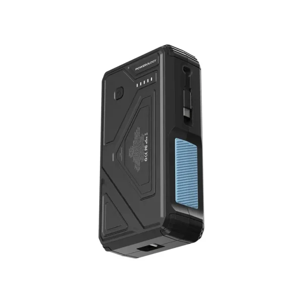پاوربانک خورشیدی 27000 وایرلس پاورولوژی Powerology 27000mAh Solar Wireless Charging Power Bank PPBCHA77