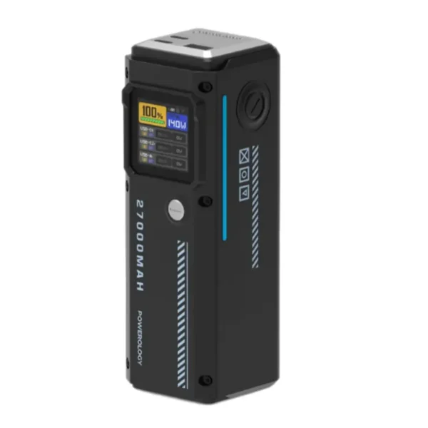 پاوربانک هوشمند 27000 میلی آمپر 140 وات پاورولوژی Powerology 27000mAh Smart Display Power Bank PPBCHA83