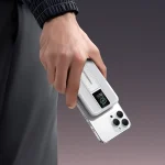 پاوربانک 10000 میلی آمپری 30 واتی وایرلس شارژ مگ سیف qi2 مدل Vision پاورولوژی Powerology PPB20910BK