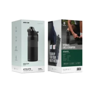 فلاسک ورزشی گرین لاین Athlete Thermal Bottle ظرفیت 550 میلیلیتر مدل GNATHTMBBK