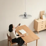 پنکه سقفی قابل حمل و شارژی کمپینگ پرودو با باتری 12000mAh و نور LED | PDRSF12KGY