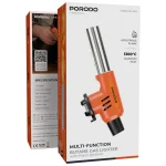 فندک گازی چندکاره Porodo با جرقهزن Piezo مدل PDLFST8071BK