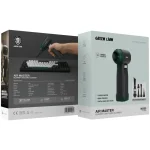 جت فن و جارو شارژی گرین لاین مدل Air Master GNAIRMBLW90BK