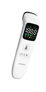 تب سنج دیجیتال پورودو مدل PDFCIR202WH | Porodo LiveOn – MULTI-MODE THERMOMETER LED Display