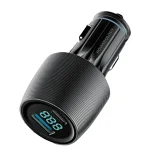 شارژر فندکی پاورولوژی 83W دو پورت مدل Velox PCCSR020BK