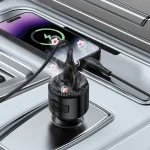 شارژر فندکی 75 وات و خوشبوکننده هوا پرودو Porodo MistCharge Car Charger with Air Diffuser PDC40BK