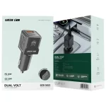 شارژر فندکی 60W گرین لاین مدل Dual Volt GNDVC12CC