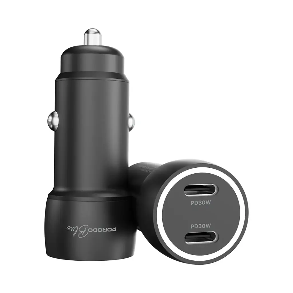 شارژر فندکی پرودو 60W مدل Riva PBCCR50BK