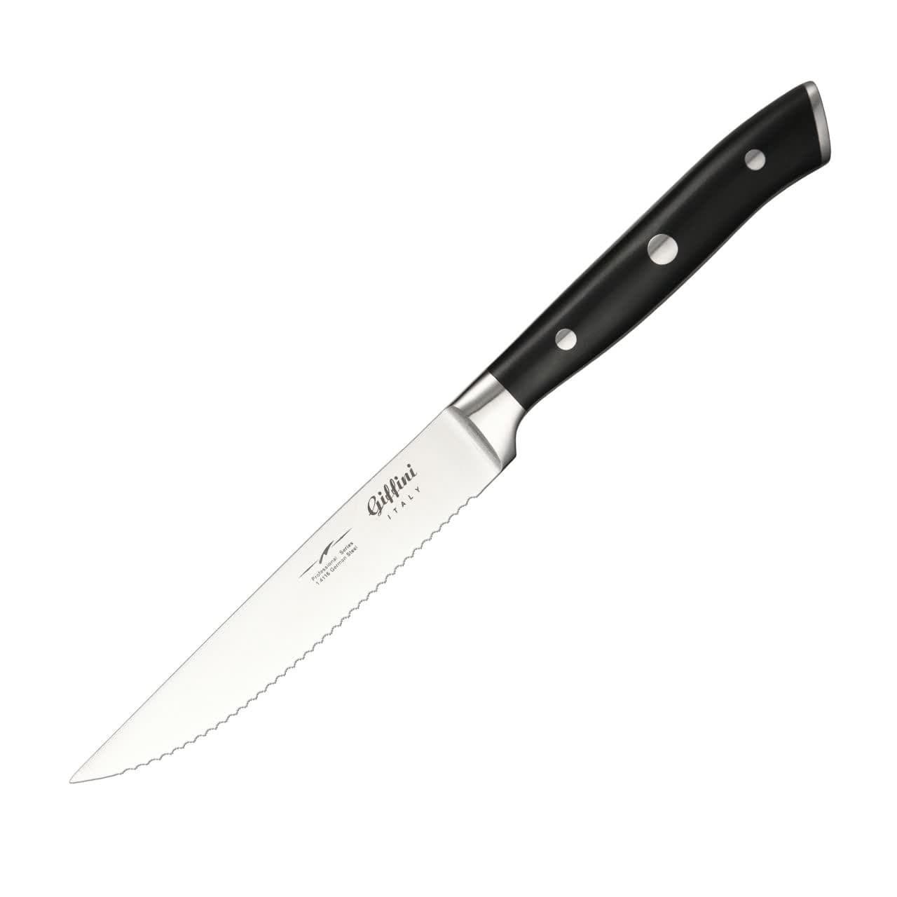کارد سرو استیک 3 عددی جی فی نی GIFFINI کد G-R03 مشکی