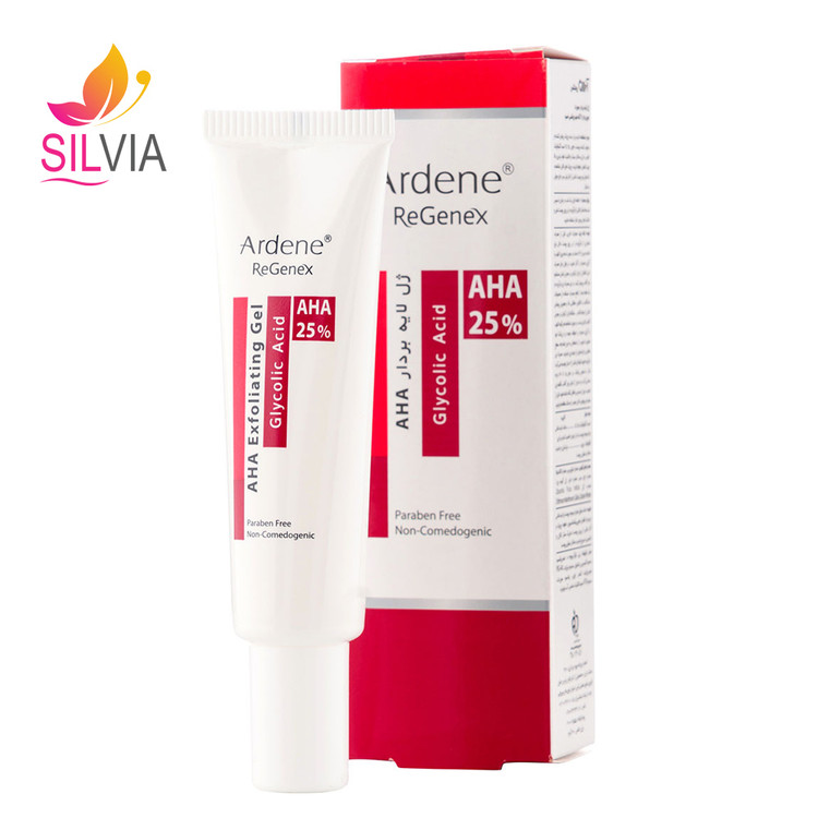 ژل لایه بردار صورت 25% AHA آلفا هیدروکسی اسید ریجنکس آردن 30 میل
