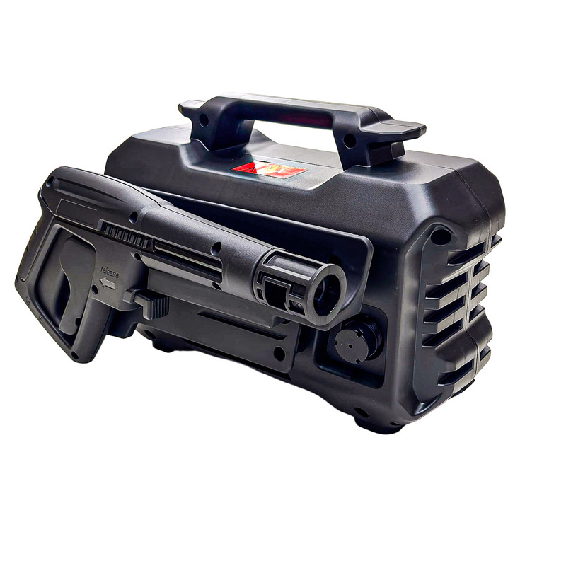 کنزاکس کارواش برقی 110 بار 1400 وات پوکا با موتور ذغالی پوکا مدل PW-8201 با حداکثر دبی آب 5.5 لیتر بر دقیقه