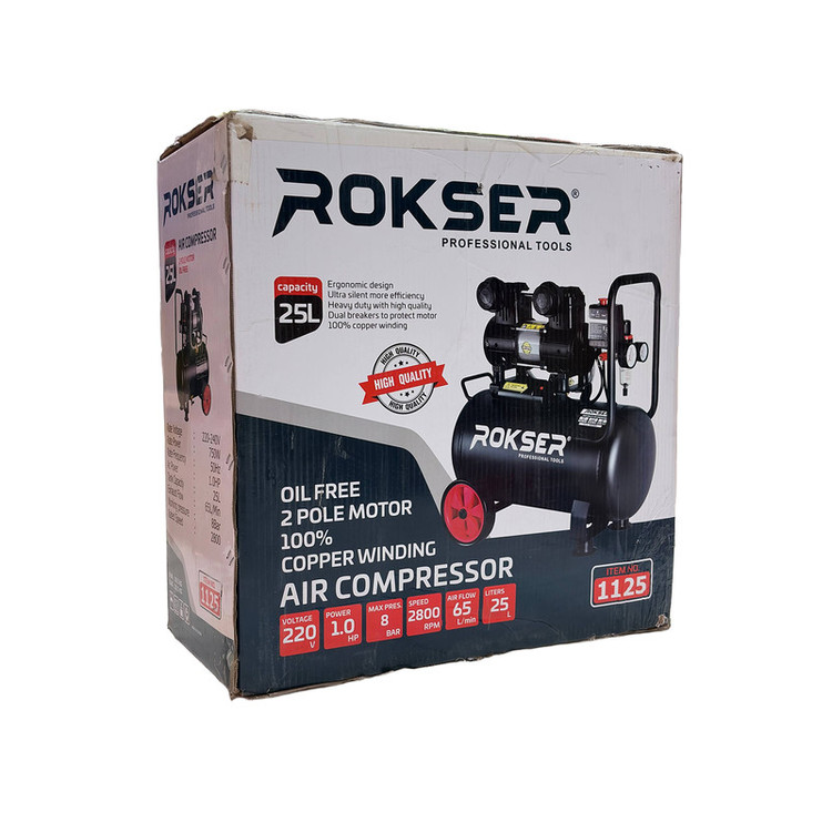 اینتیمکث کمپرسور باد راکسر مدل RX-1125 ظرفیت 25 لیتر اینتیمکس