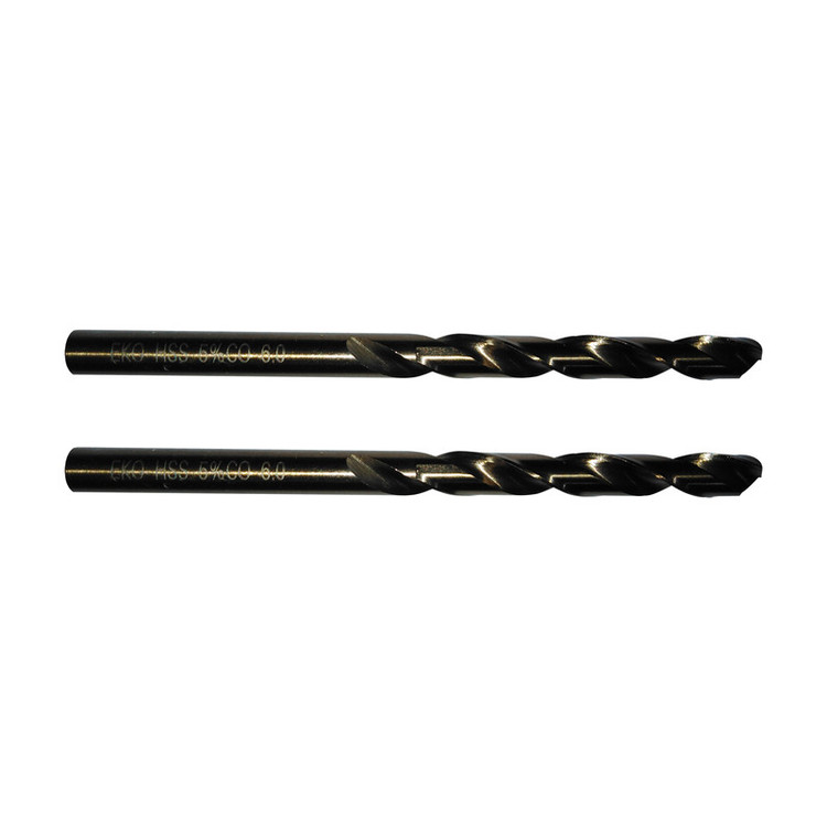 مجموعه 2 عددی مته کبالت اکو مدل Gh-65 سایز 6.5 میلی متر توس
