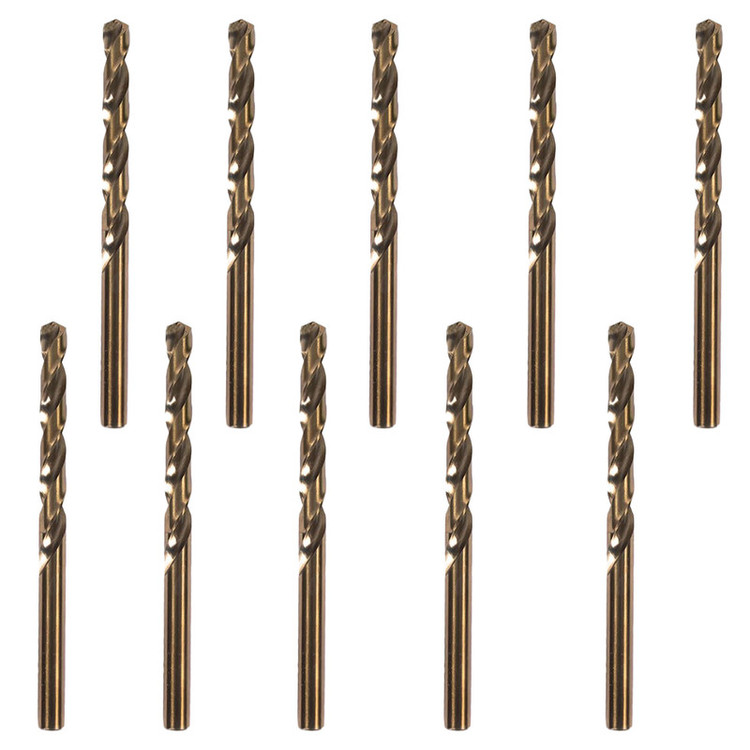 مته آهن کبالت تام مدل AJ-COBALT-8MM سایز 8 میلی متر مجموعه 10 عددی توس