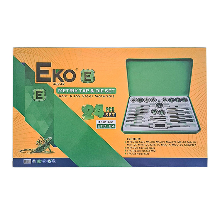 قلاویز و حدیده اکو مدل ETD-24 مجموعه 24 عددی توس