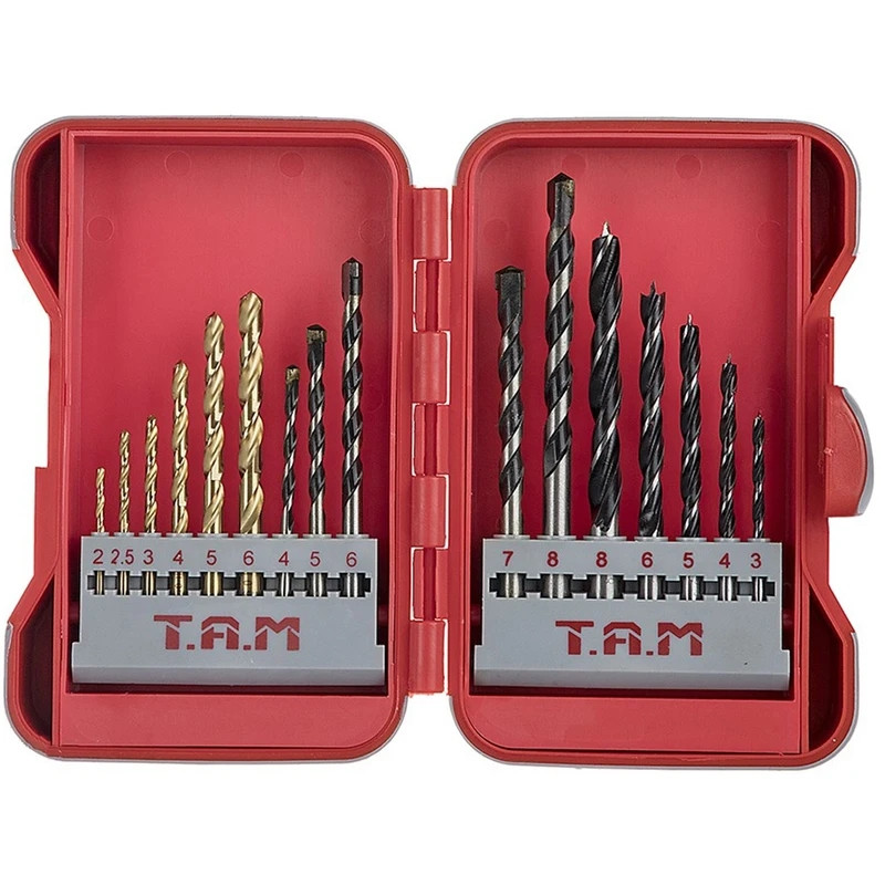 جعبه مته تی ای ام مدل AJ-TAM-16pcs مجموعه 16 عددی توس