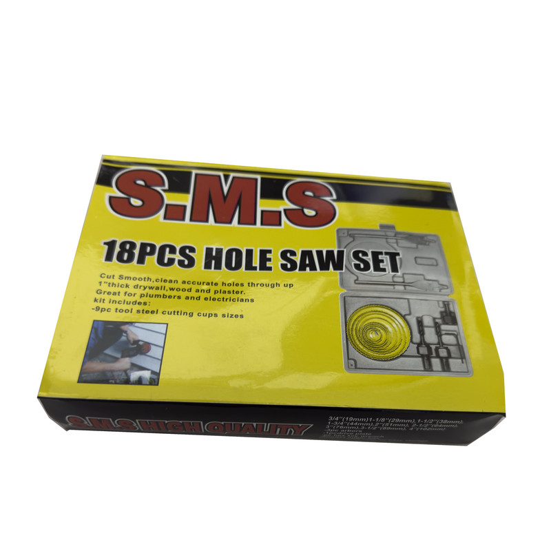 مته گردبر اس ام اس مدل SMT-SMS-18PCS مجموعه 18 عددی توس
