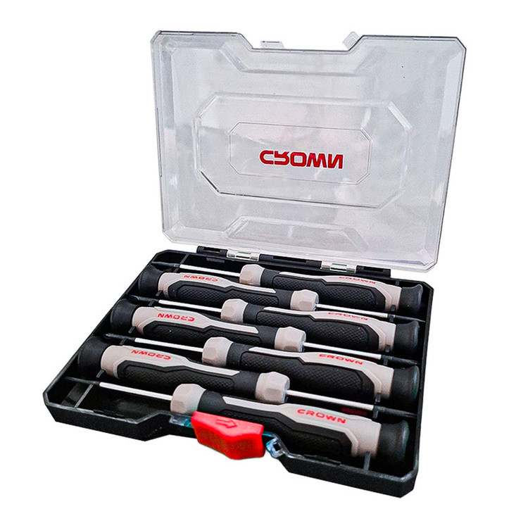 پیچ گوشتی ساعتی کرون مدل CPHDP-AXA7 مجموعه 7 عددی توس
