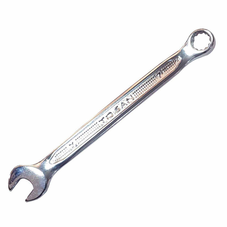 آچار یکسر تخت و یکسر رینگی توسن مدل TI101-7 سایز 7 میلی متر توس