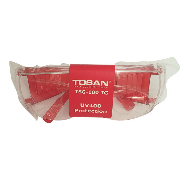 عینک ایمنی توسن مدل TSG-100TG کد 23 توس