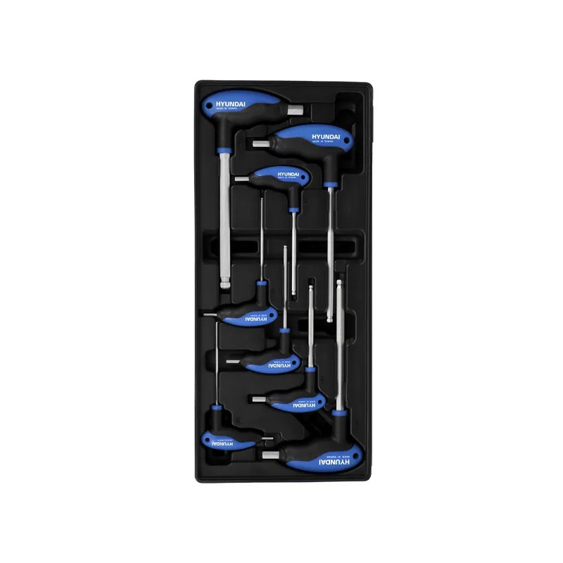 آچار آلن هیوندای مدل HT-9165 مجموعه 8 عددی