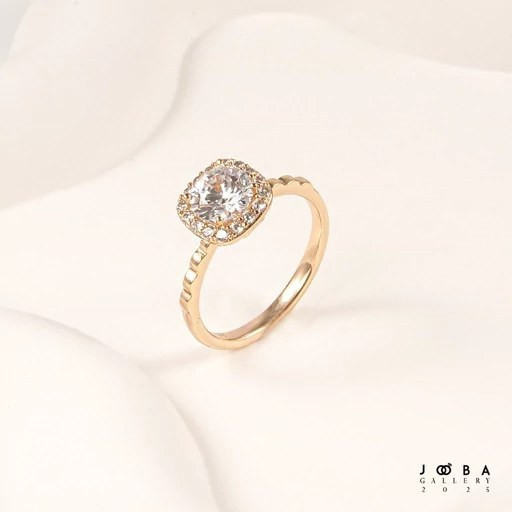 انگشتر جواهری نگین دار ژوپینگ کد 101066989