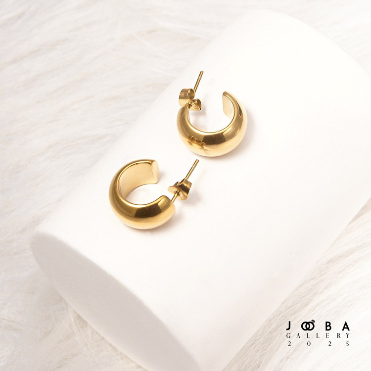 گوشواره میخی ساده ژوپینگ کد 113064817