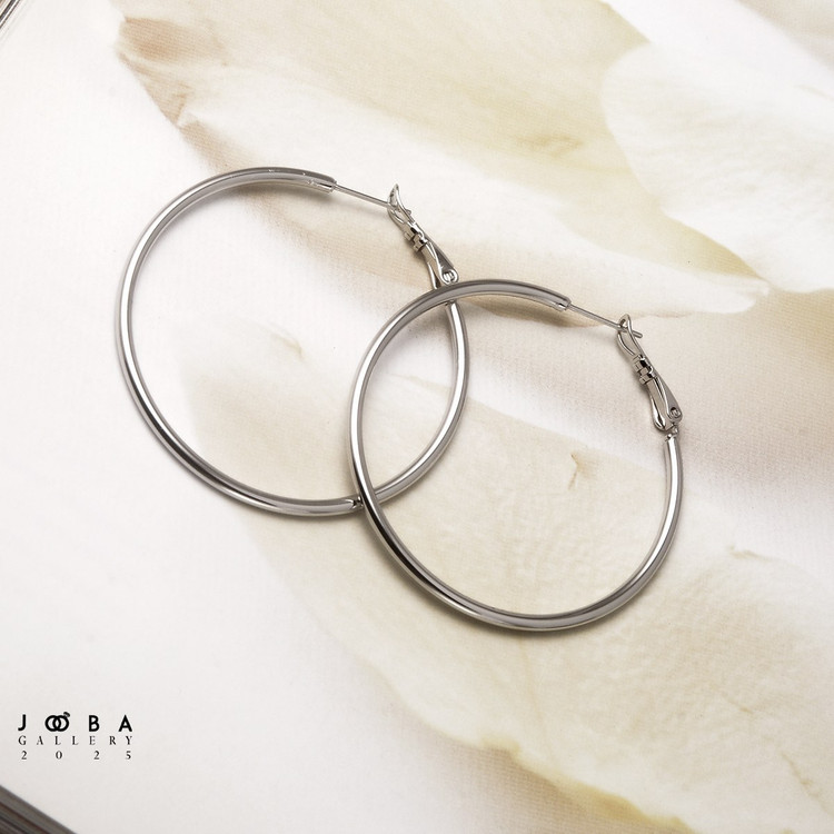 گوشواره حلقه ای ساده کد 1120861220 برند ژوپینگ