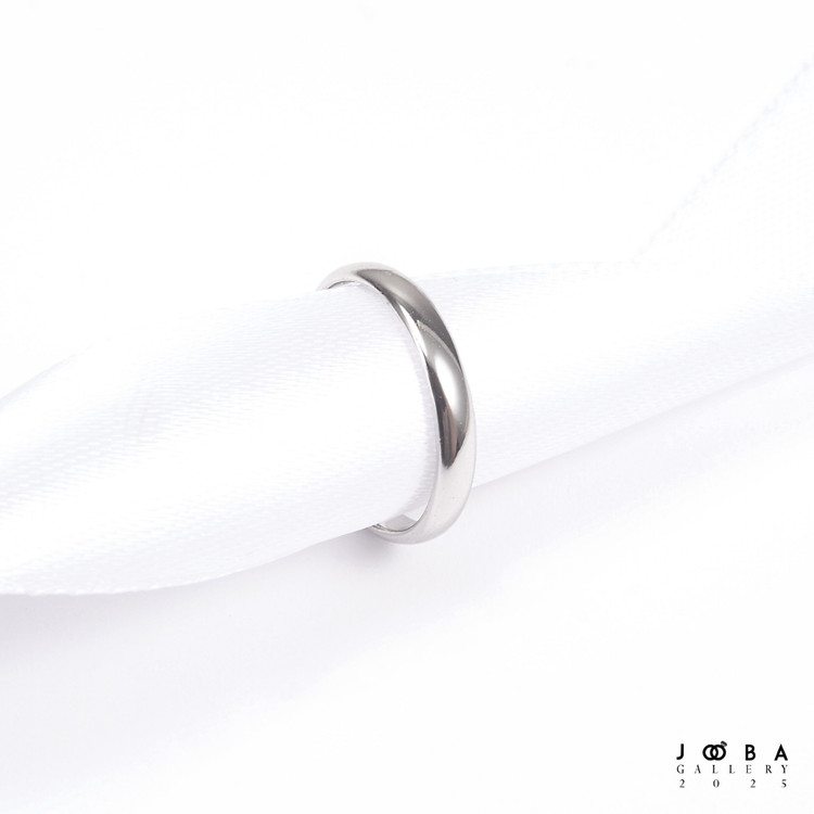 رینگ ساده نقره ای ژوپینگ کد 101028521