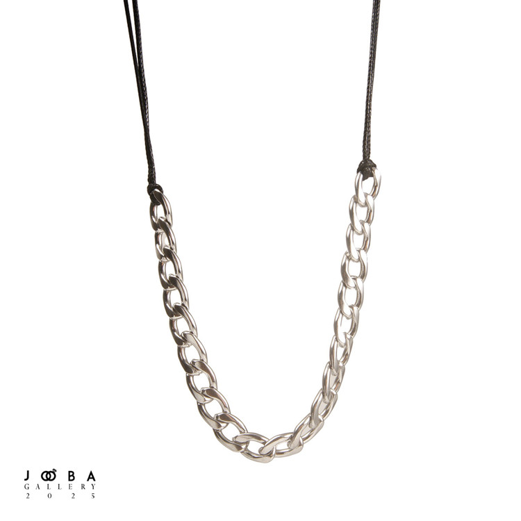 گردنبند کارتیر نقره ای ژوپینگ کد 108044686