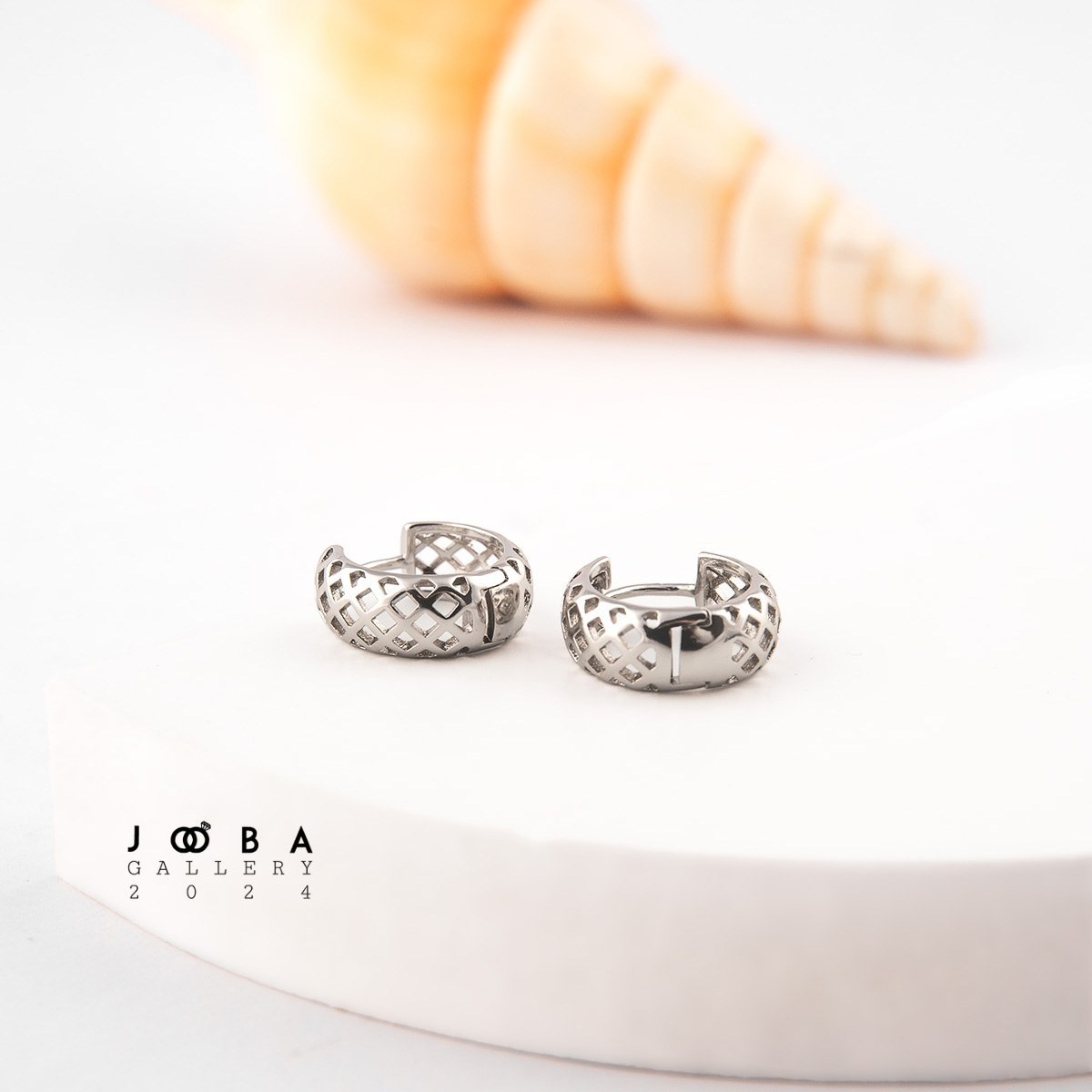 گوشواره حلقه ای برند ژوپینگ 112038487
