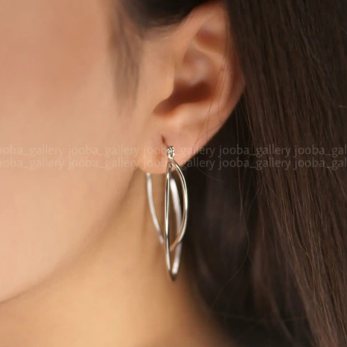 گوشواره حلقه ای کد 072