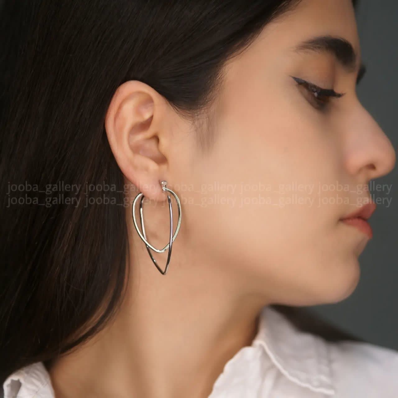 گوشواره حلقه ای کد 072