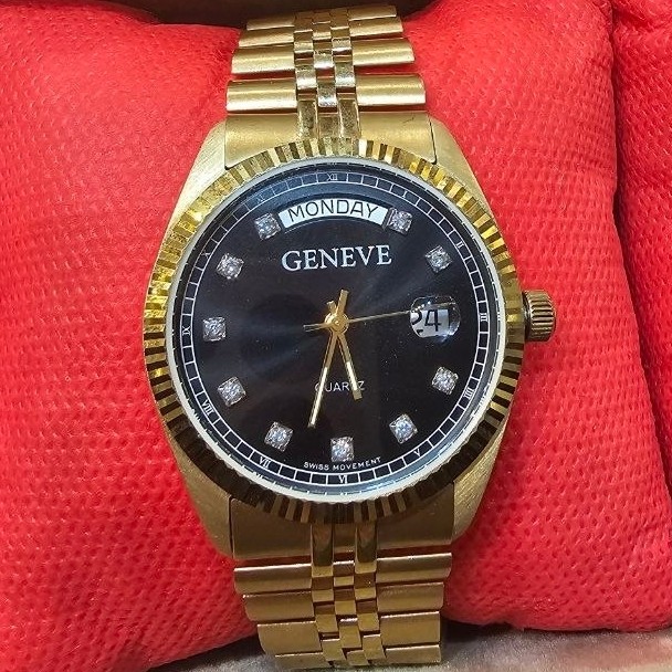 ساعت طلا 18عیار Geneve کد2