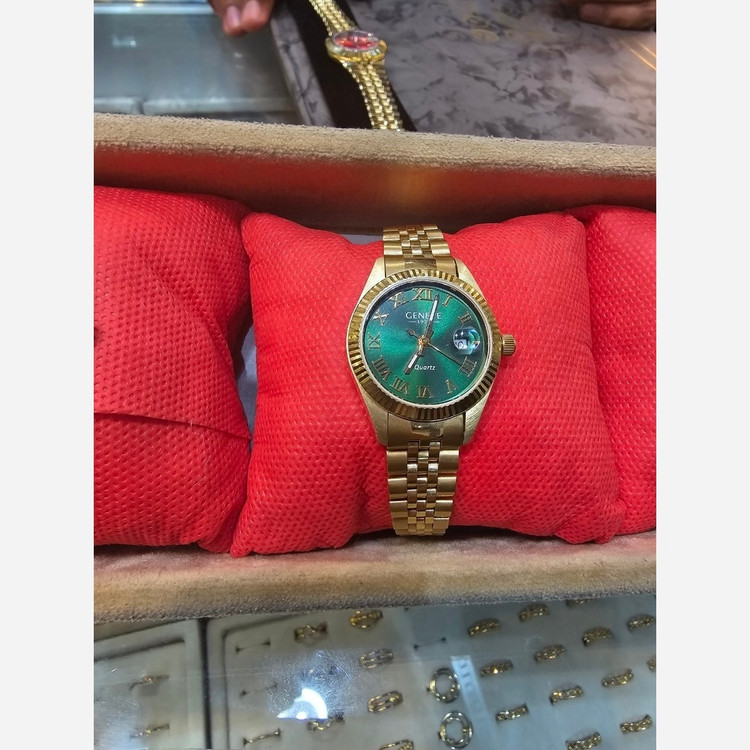 ساعت طلا 18عیار Geneve کد1