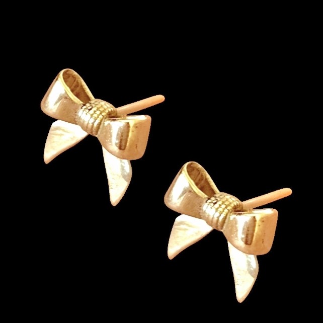 گوشواره طلا 18عیار پاپیون 0.950گرم