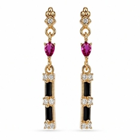 گوشواره طلا 18عیار یولایلا 1.300گرم