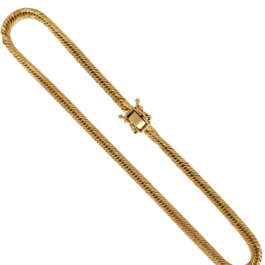 دستبند طلا 18 عیار کارتیه ژاپنی 1.900گرم
