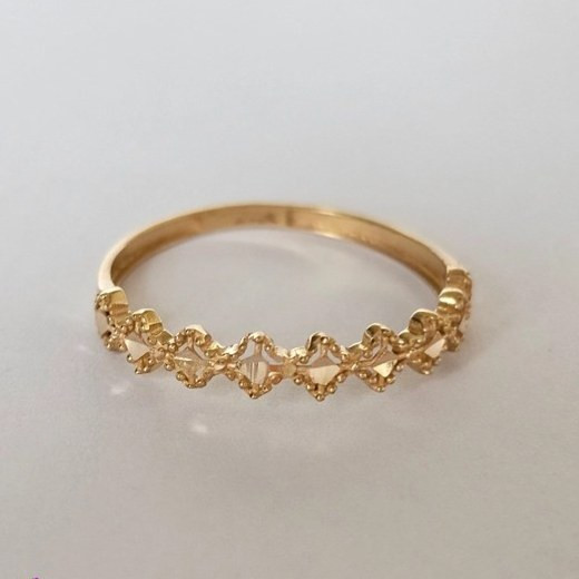 انگشتر طلا 18عیار رژینا 0.930گرم