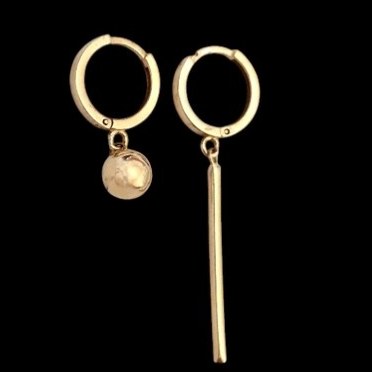 گوشواره طلا 18عیار مونیک 1.740گرم