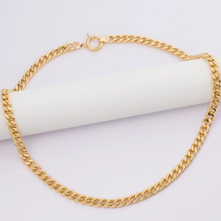 زنجیر طلا 18عیار کارتیه 6.890گرم