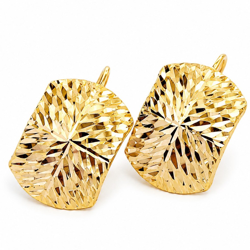 گوشواره طلا 18عیار شیلد 1.650گرم