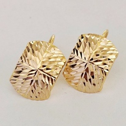 گوشواره طلا 18عیار شیلد 1.650گرم